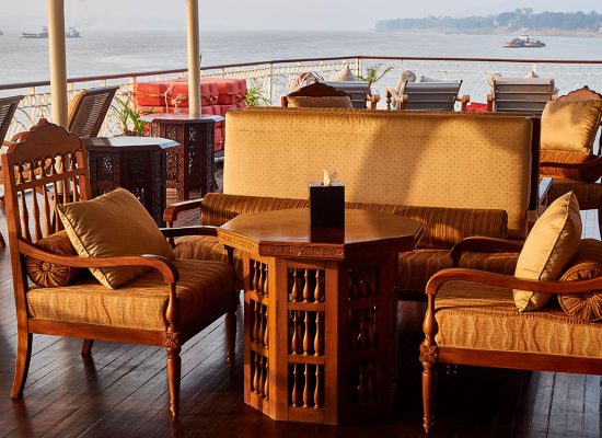 Irrawaddy Explorer Cruise Outdoor Lounge