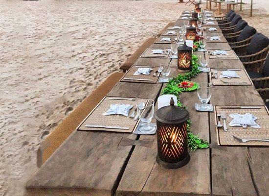 Wa Ale Island Resort A Sustainable Sanctuary in the Myeik Archipelago Gallery Beach Dinner